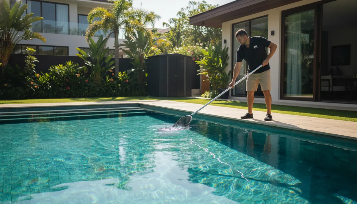 pool cleaning service