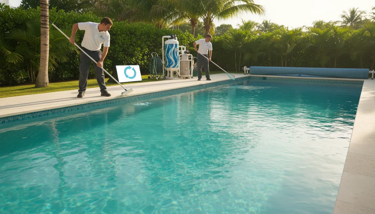 pool cleaning service