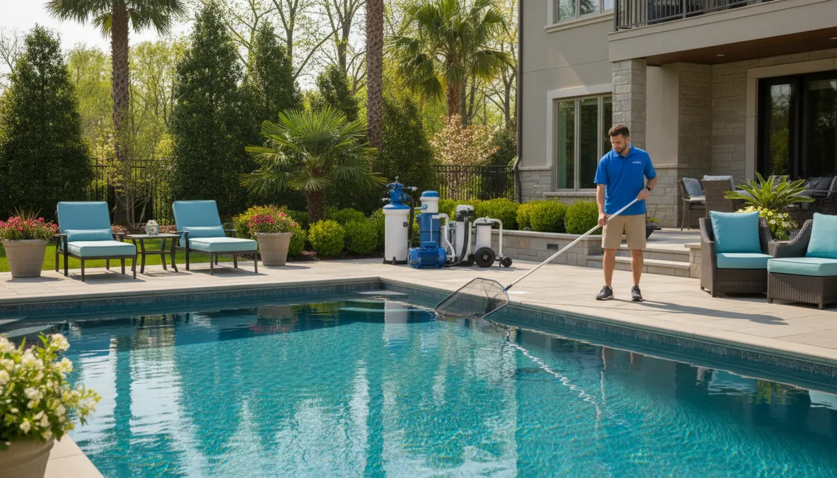 pool opening service