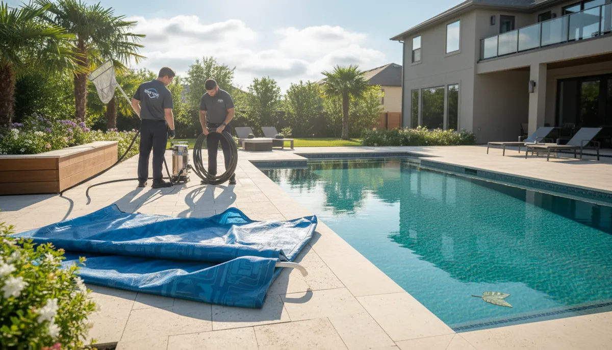 pool opening service