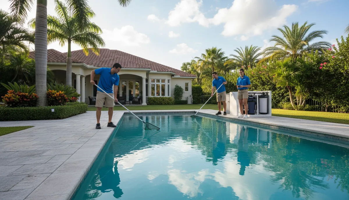 pool cleaning near me