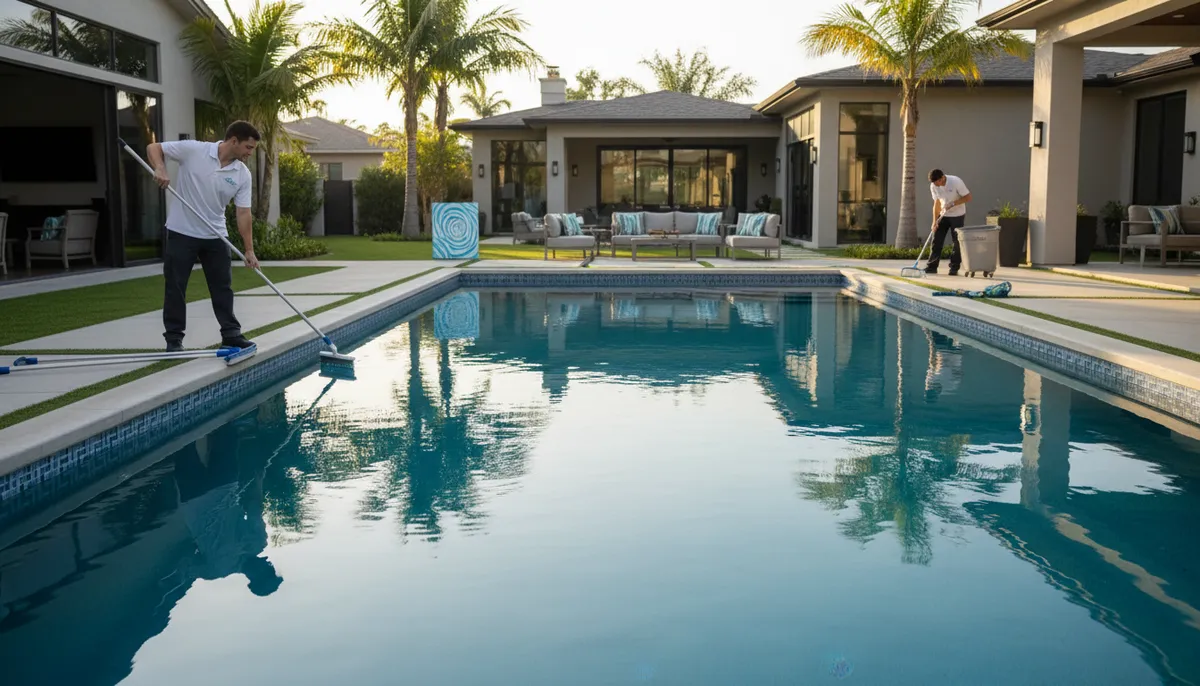 pool cleaning near me