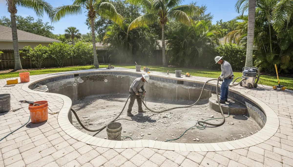 pool resurfacing