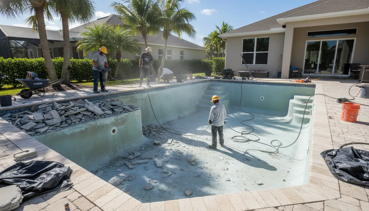 pool resurfacing