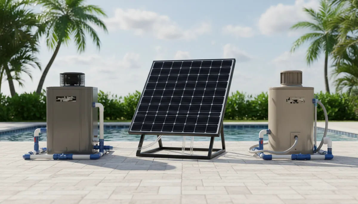 pool heater installation