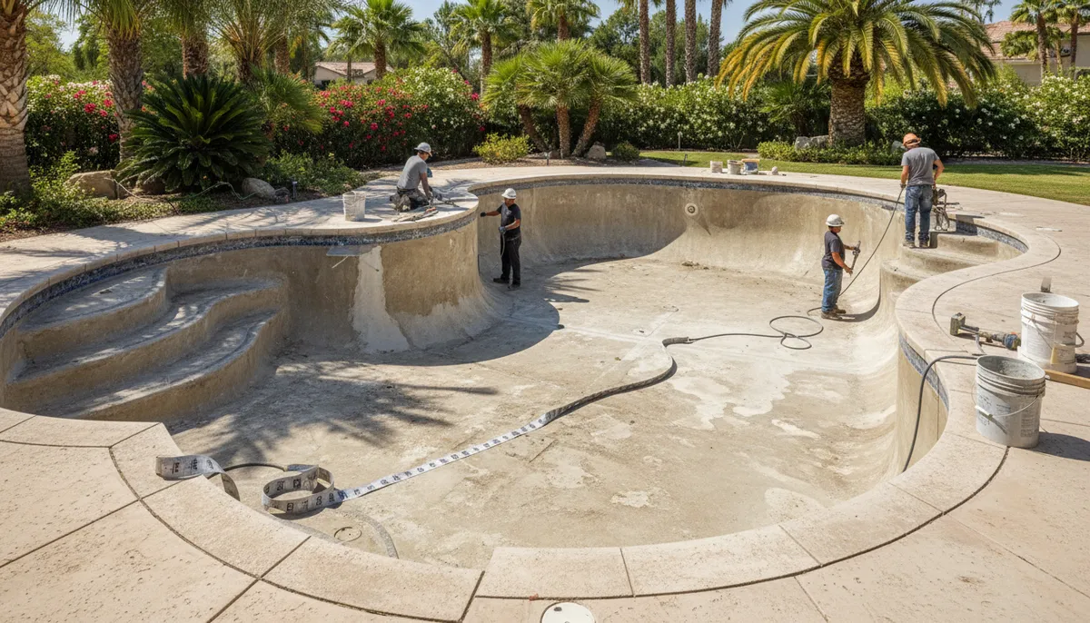 pool resurfacing cost