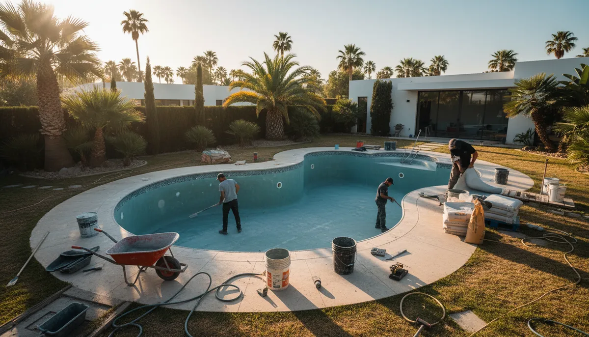 pool resurfacing cost