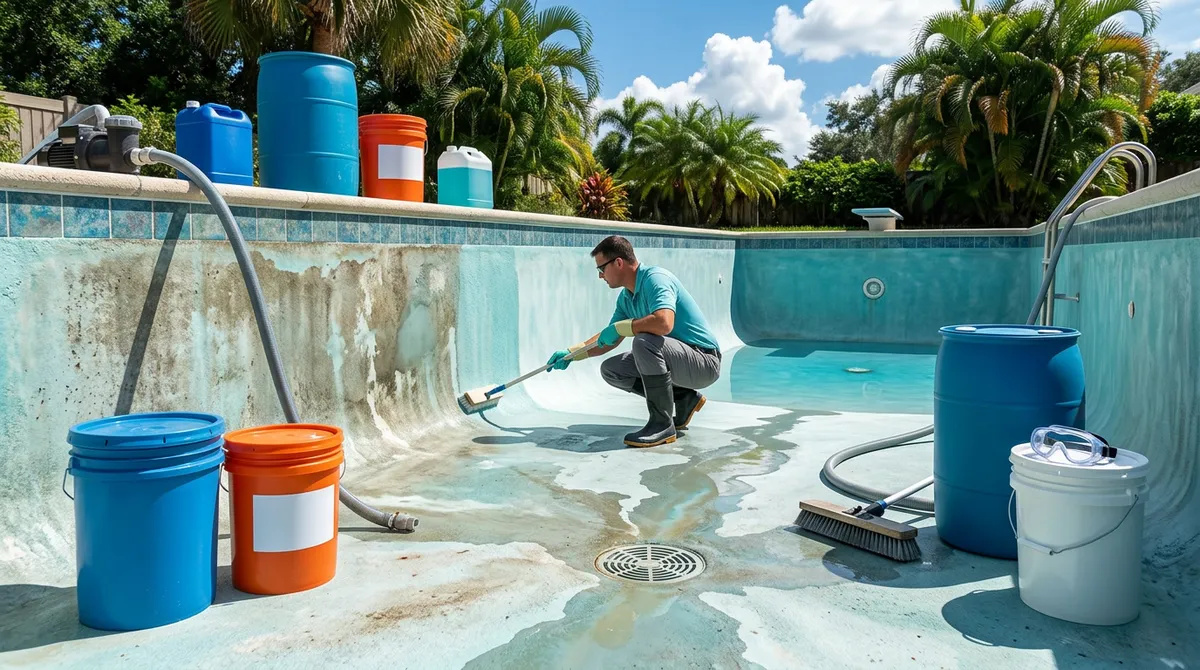 pool acid wash