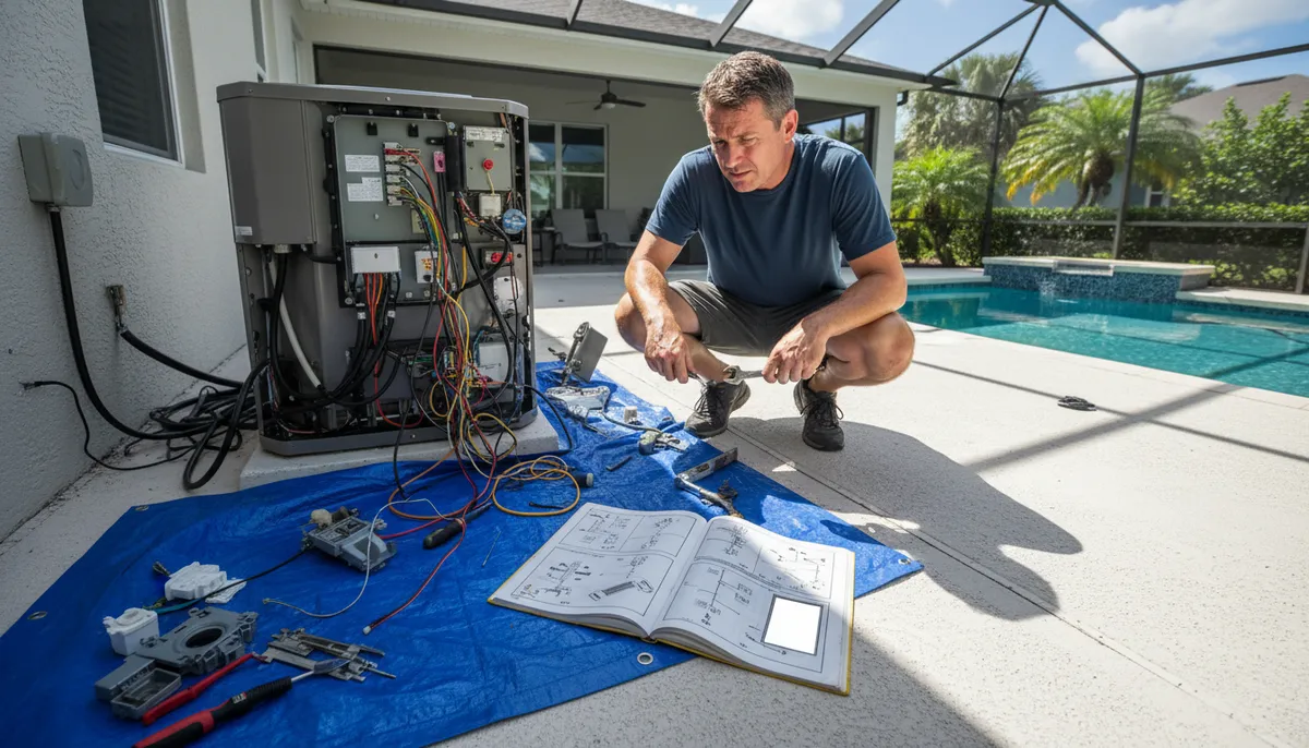 pool heater repair near me