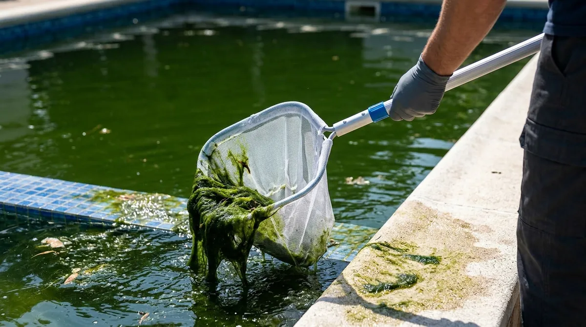 pool algae removal