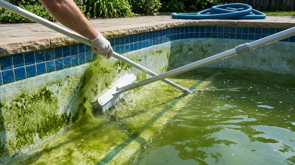 pool algae removal