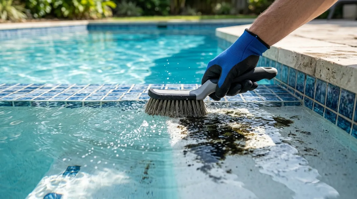 pool algae removal