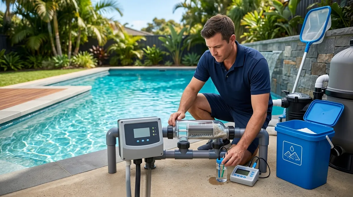 saltwater pool maintenance