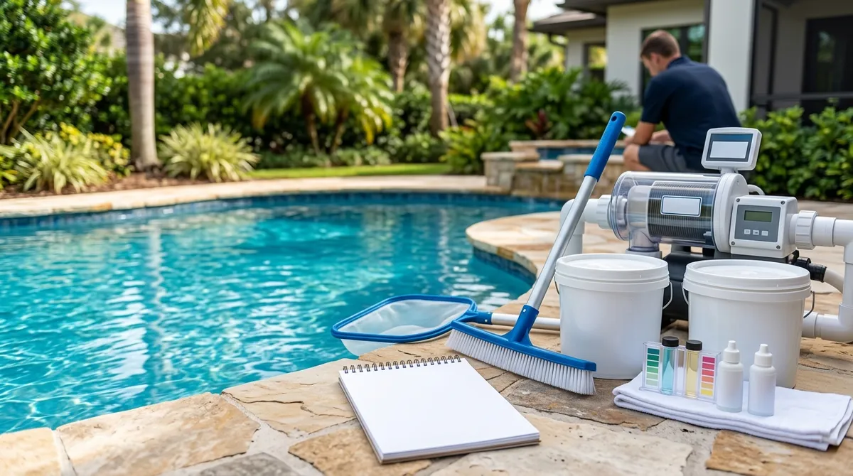 saltwater pool maintenance