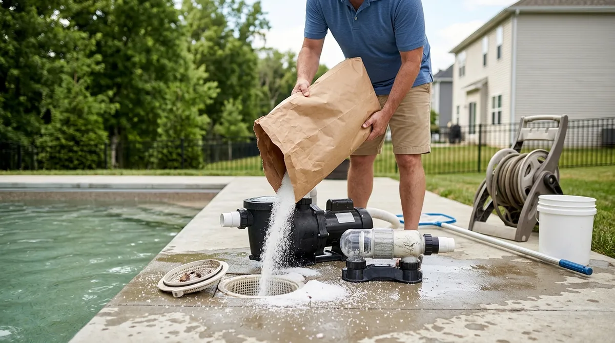 saltwater pool maintenance