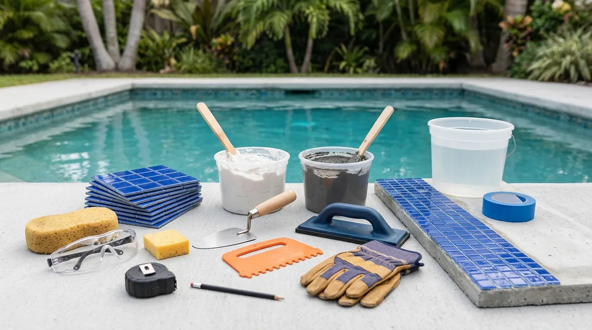 pool tile repair
