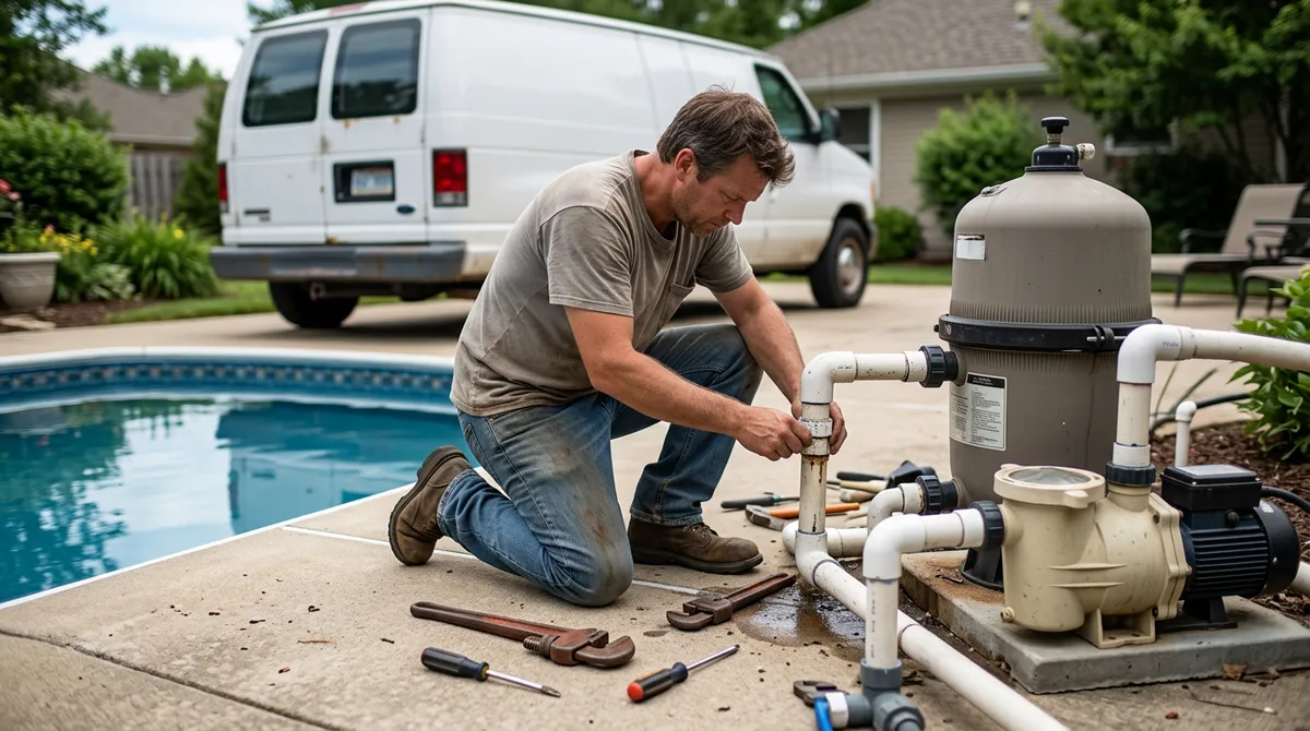 pool equipment repair near me