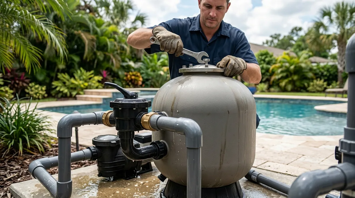 pool equipment repairs
