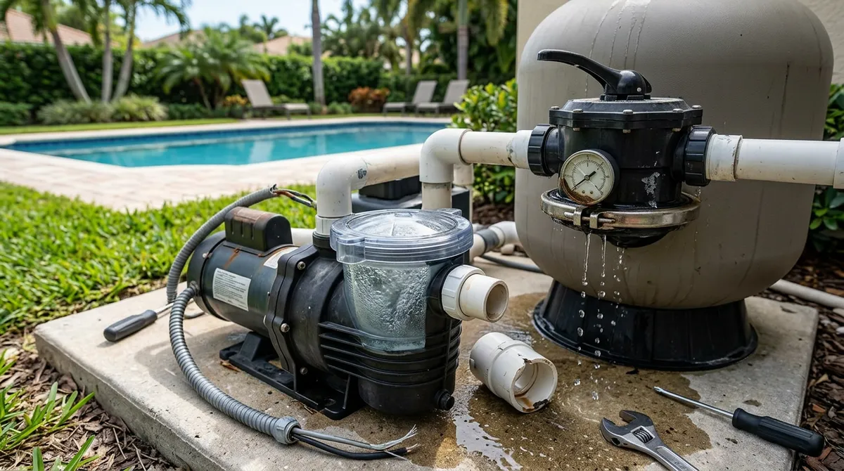pool equipment repair