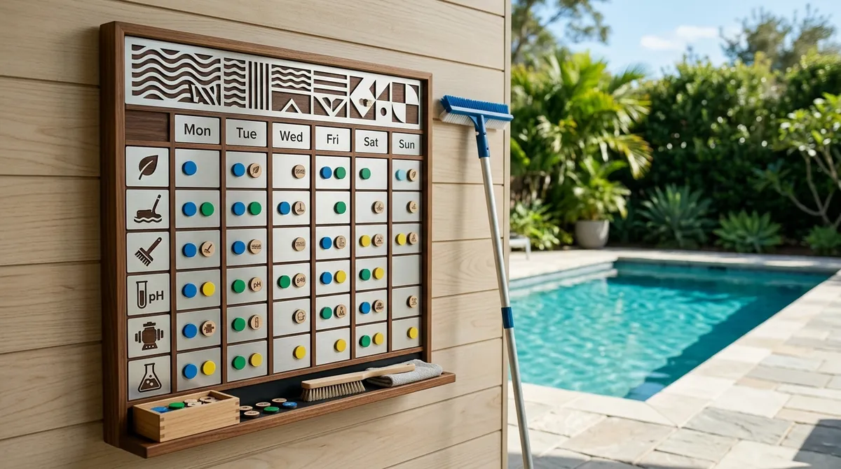 swimming pool cleaning
