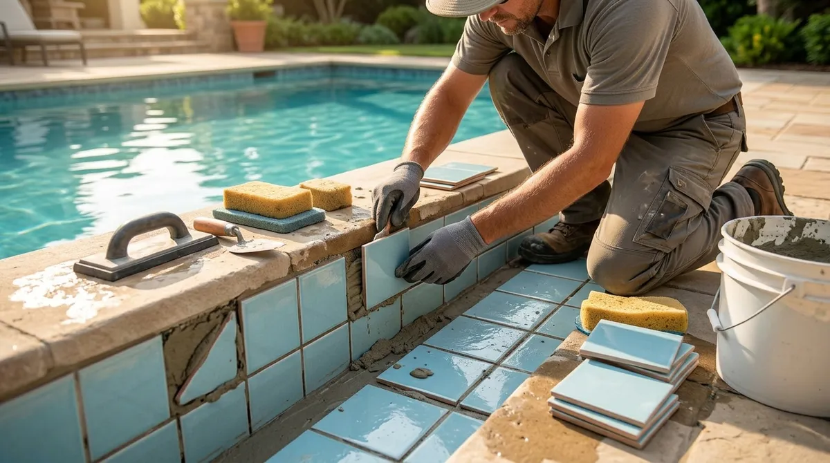 pool tile repair near me