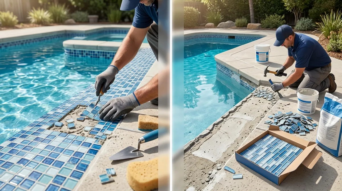 pool tile repair near me