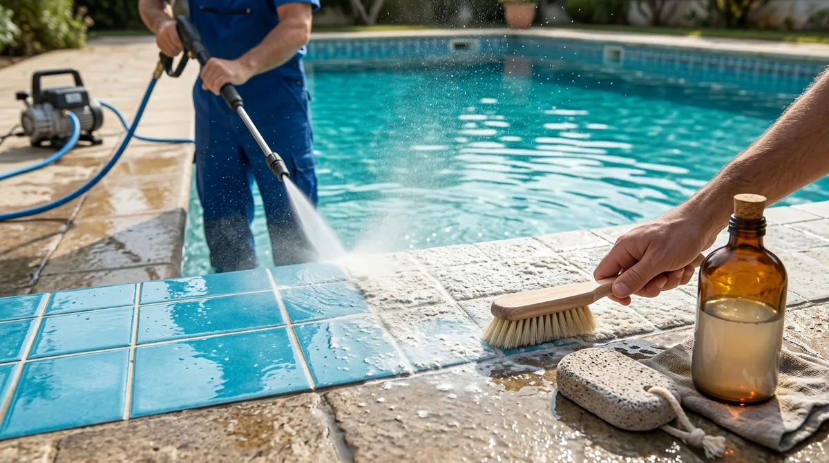 DIY vs. Professional Pool Tile Cleaning: Which Wins?