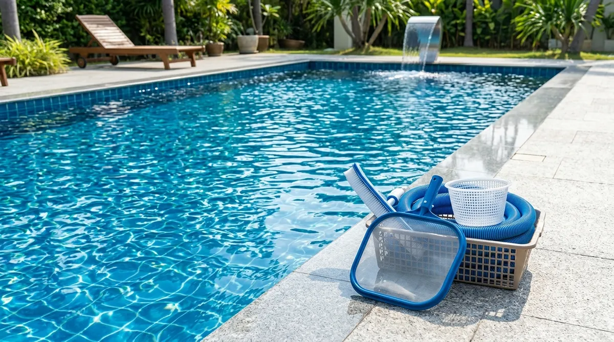 pool filter cleaning
