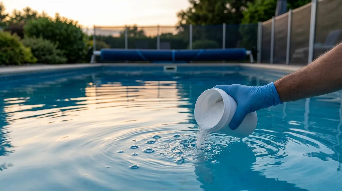 pool closing service