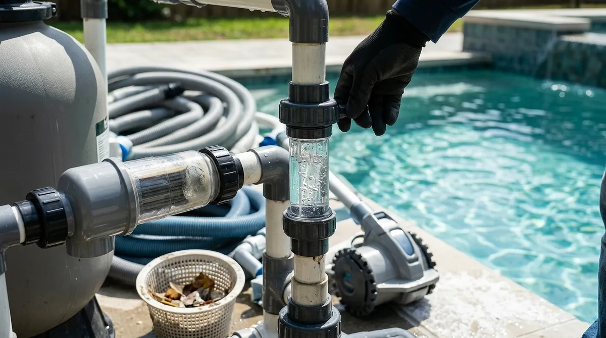 saltwater pool cleaning