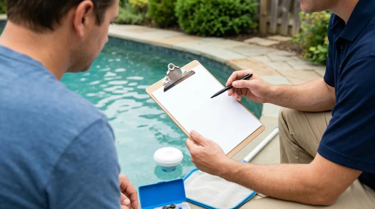 local pool cleaning service