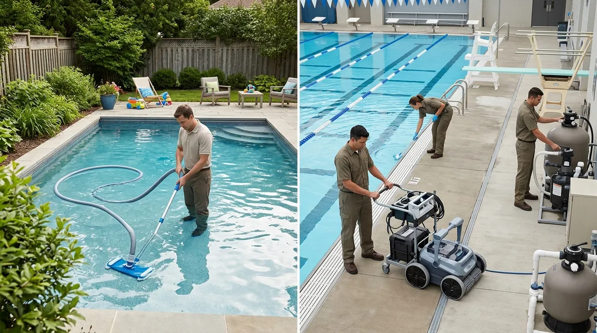 local pool cleaning service