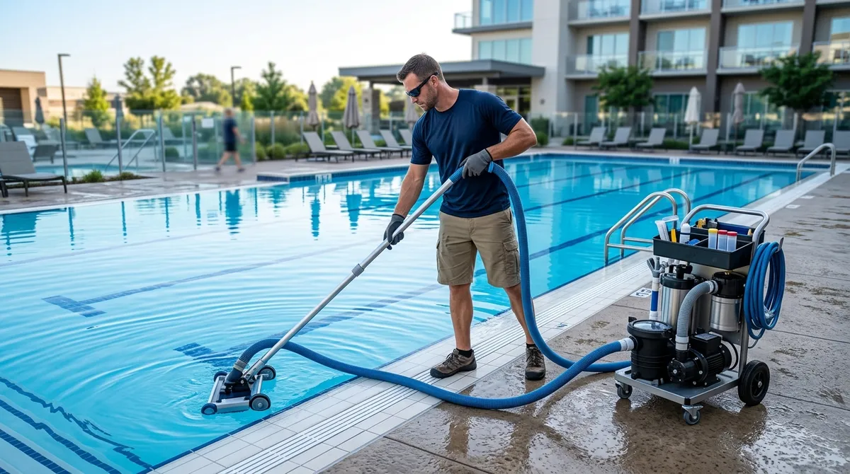 commercial swimming pool