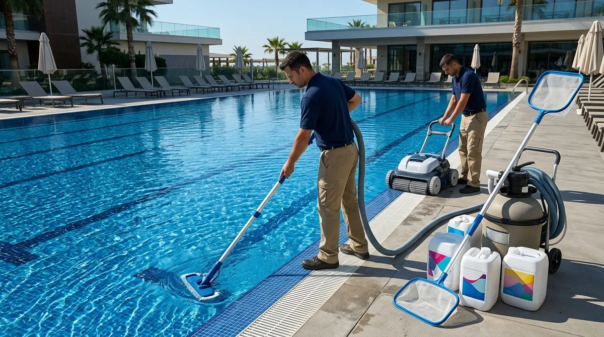 commercial swimming pool