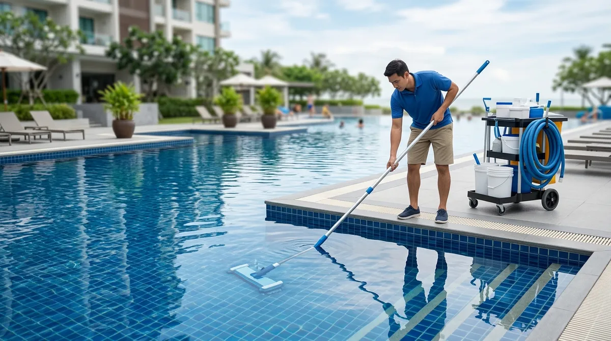 commercial swimming pool