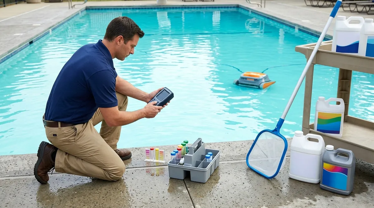 commercial pool maintenance