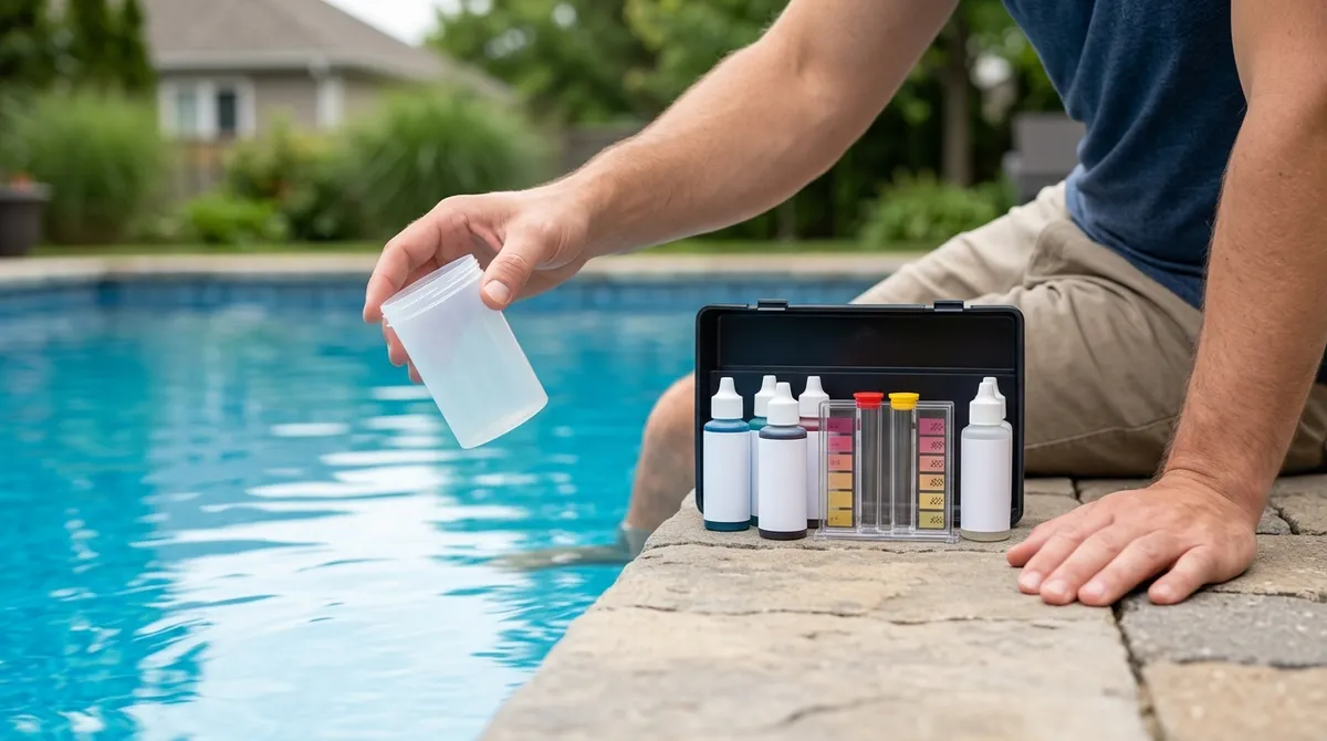 weekly pool cleaning