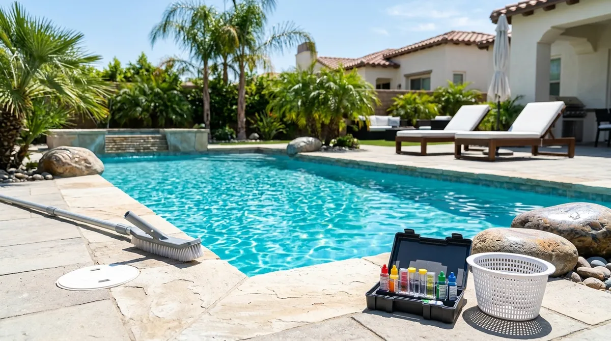 weekly pool maintenance