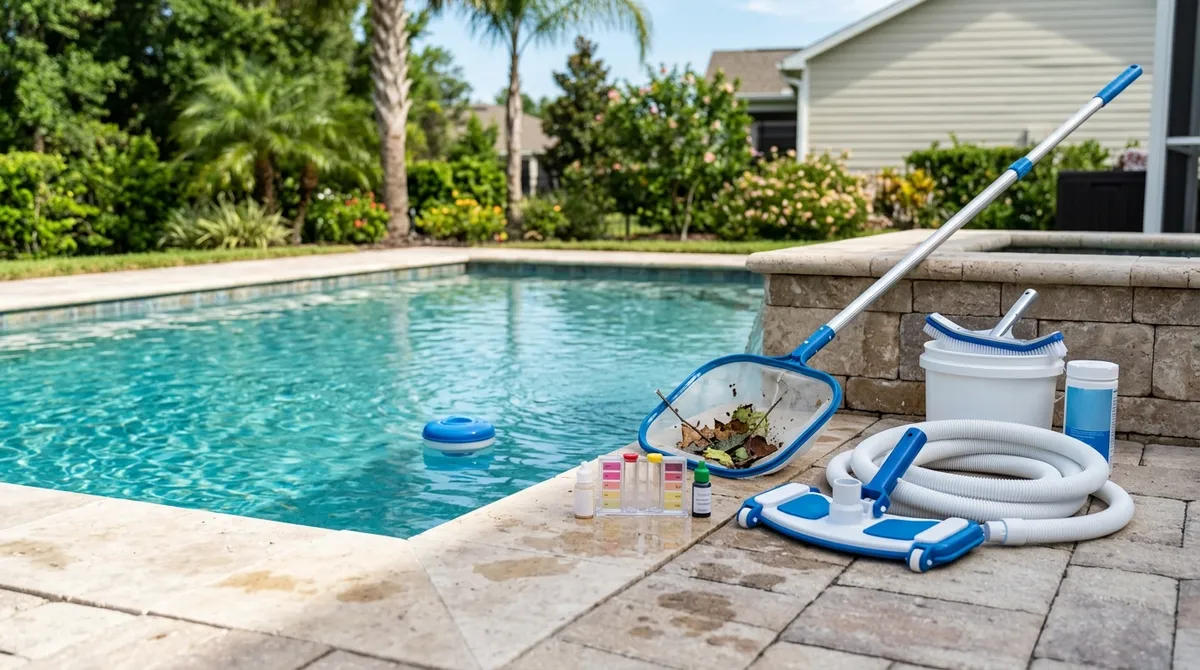 weekly pool maintenance