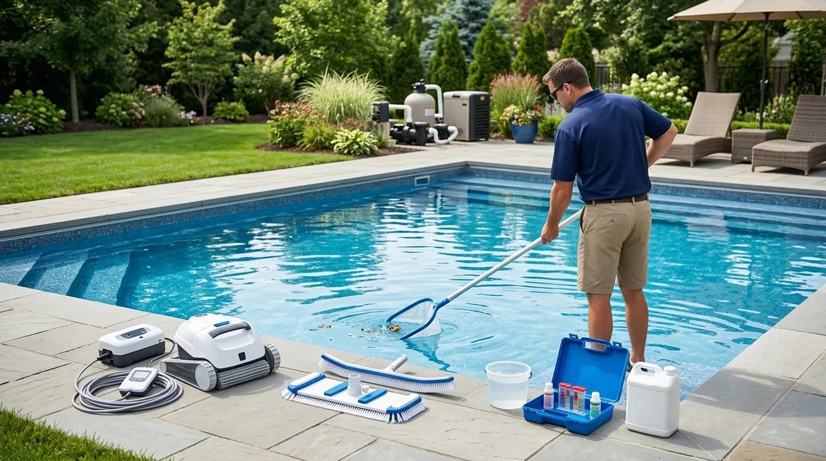 weekly pool maintenance