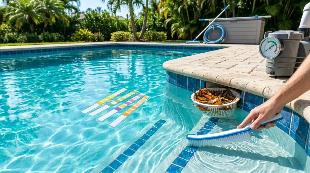 Weekly Pool Maintenance: Keep Your Pool Clean All Year