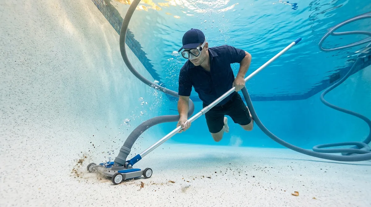pool vacuum service