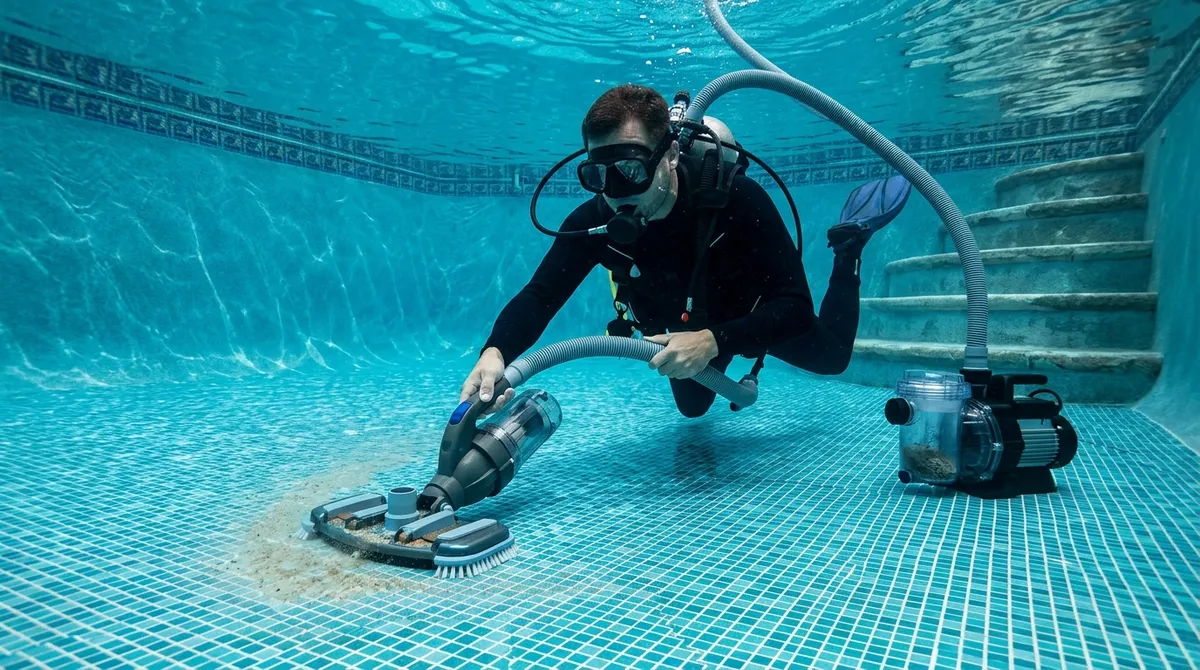 pool vacuum service