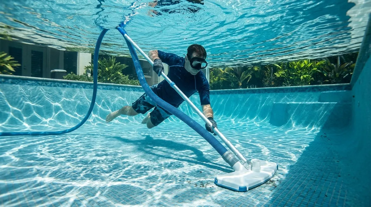 pool vacuum service