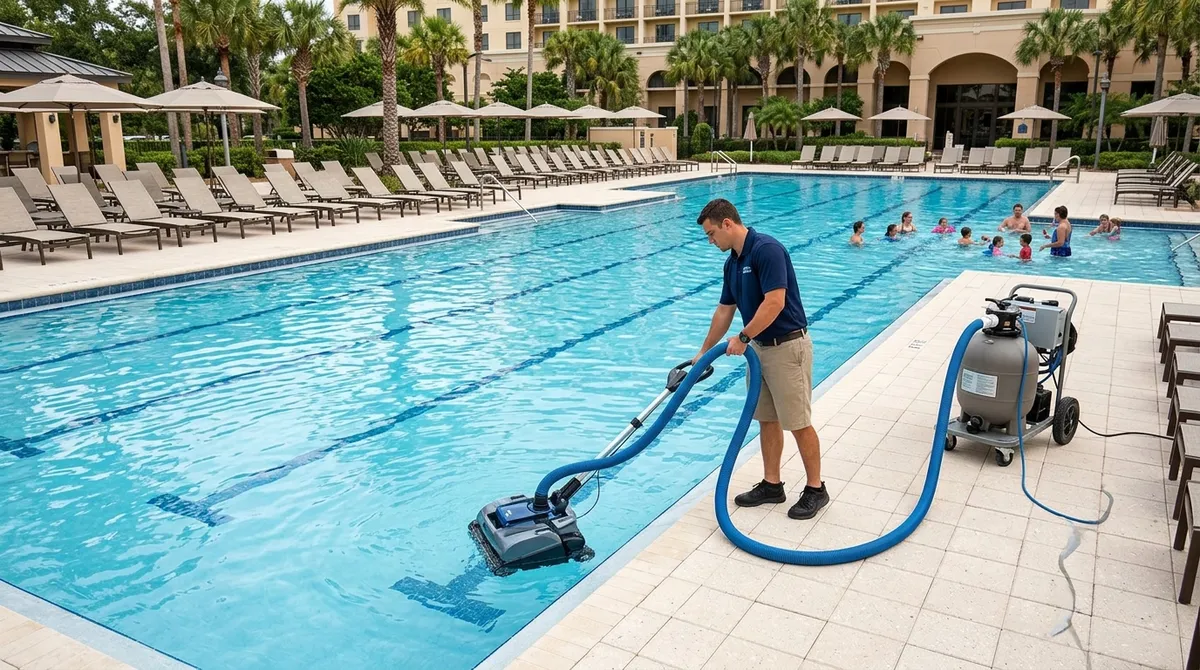 commercial pool service