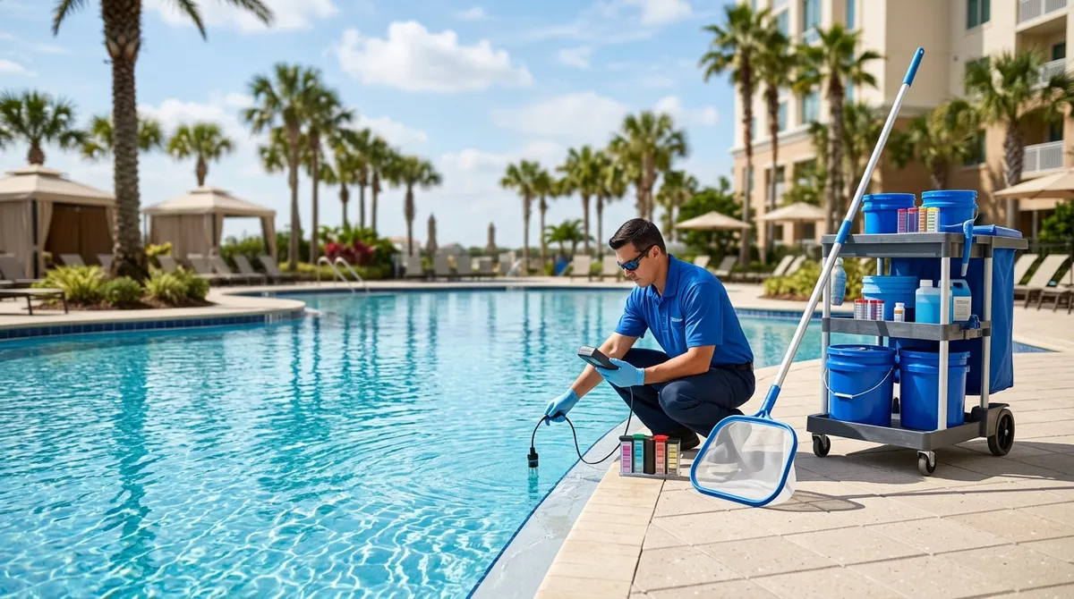 commercial pool service