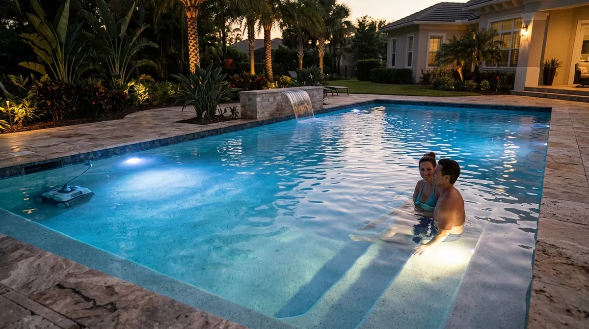 pool lighting repair near me