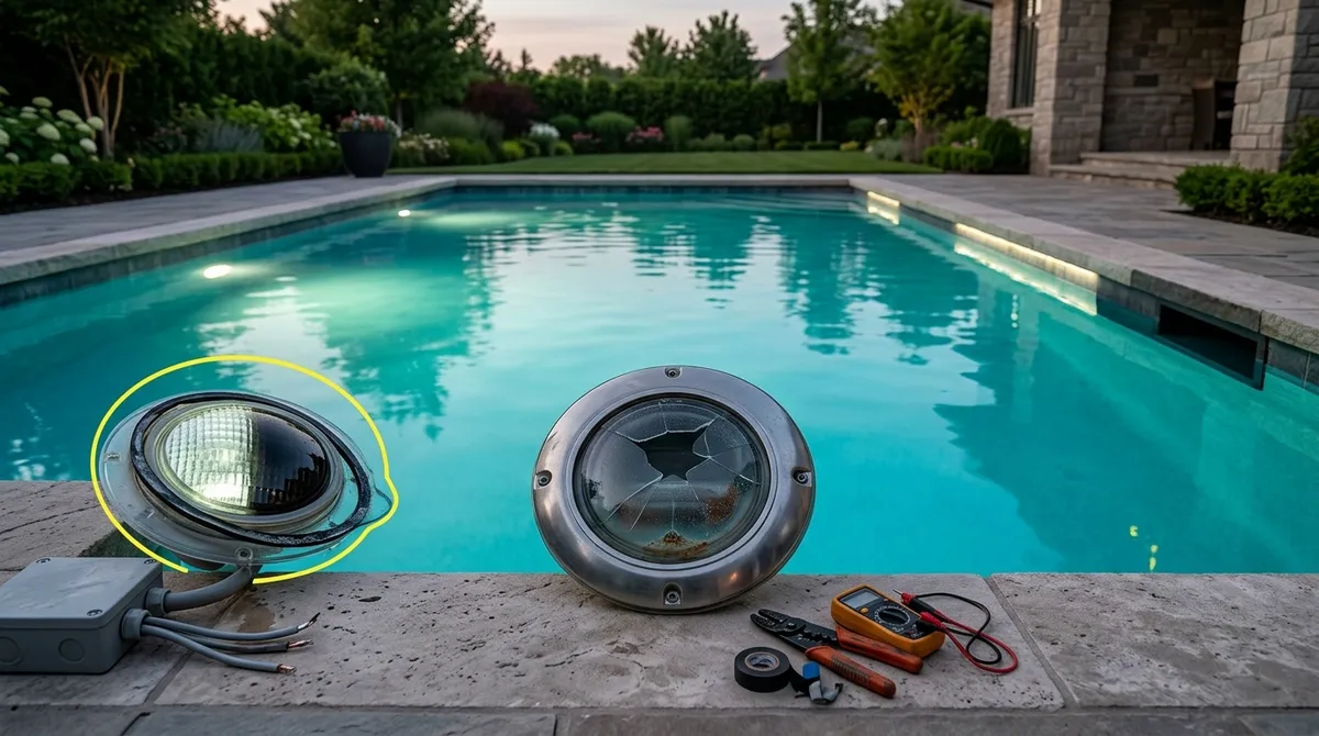pool lighting repair near me
