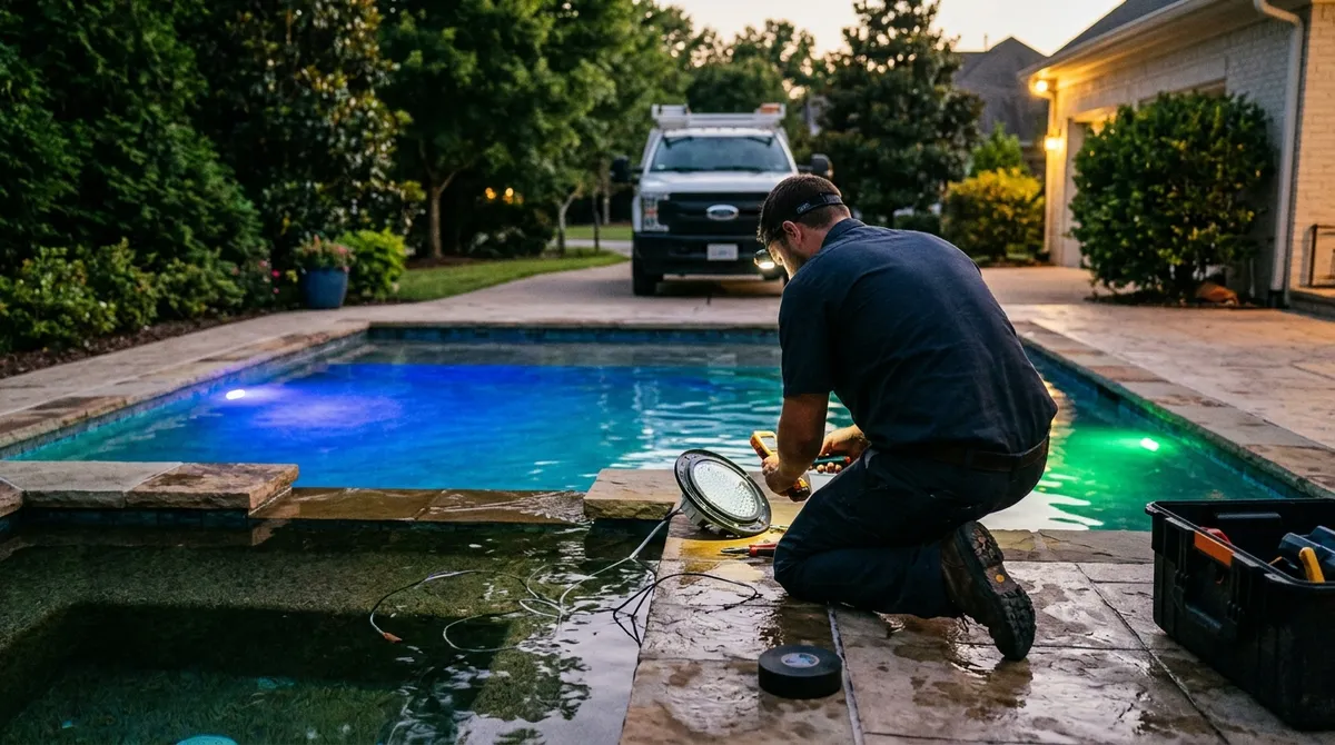 How to Find Trusted Pool Lighting Repair Near Me