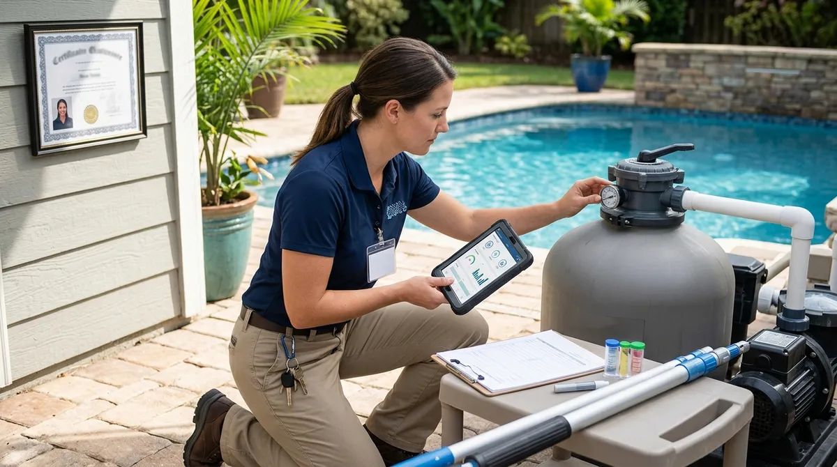 licensed pool service